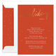 Scattered Dots Holiday Party Foil Invitations Image 4 of 5